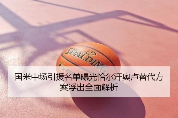 国米中场引援名单曝光恰尔汗奥卢替代方案浮出全面解析