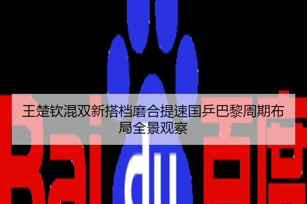 王楚钦混双新搭档磨合提速国乒巴黎周期布局全景观察